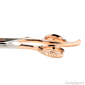 High Quality Professional Top Sale Foldable Lightweight Barber Scissors Cutting Sharp 4Cr13 Stainless Steel Medium Handle - Product Image 3