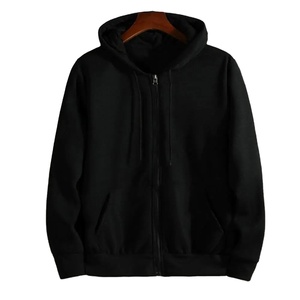Custom Logo Eco-Friendly <b>Polyester</b>/Cotton <b>Yarn</b> Dyed Hoodie Heavyweight Fleece Winter Men's Pocket Shoulder-Dropping Solid Color - Product Image 3