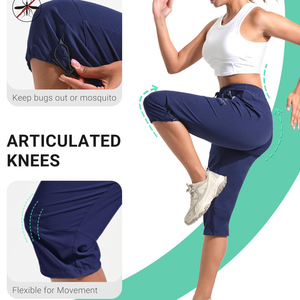 Fournisseur en gros de pantalons capri pour femmes, fabriqués avec les meilleurs matériaux, tendance, respirants, à prix avantageux et faciles à porter - Product Image 3