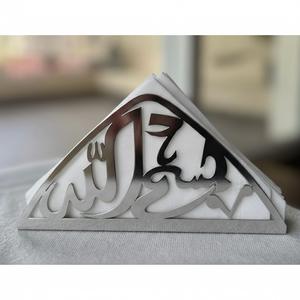 Porta Servilletas de Diseño Moderno en Acero Inoxidable Dorado, Dispensador de Servilletas Metálico Calado, Soporte de Servilletas de Escritorio a Precio Accesible - Product Image 5