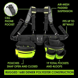 <b>Leather</b> Carpenter Electrician <b>Tool</b> Belt/Pouch/Bag/Holder Workshop Pack-Clearance - Product Image 4
