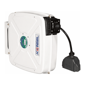Enrollador de Cable de Acero Automático de 20 m Daihan Science, Resistente a la Lluvia, con 3 Tomas de Corriente, para Taller - Product Image 2