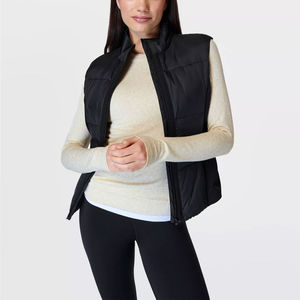 T-shirts personnalisés légers en toile compressée à manches longues pour femmes - Couleur unie de haute qualité, séchage rapide et respirant, vente en gros - Product Image 3