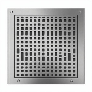 Grille de drain décorative en métal de luxe, conçue pour les salles de bain, les cuisines et les espaces extérieurs, offrant des performances durables - Product Image 5