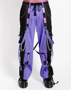 Pantalones de Moda Gótica al por Mayor para Hombre, Unisex, Ajuste Cómodo, Detalle de Paneles, Ropa Urbana Creativa - Product Image 3