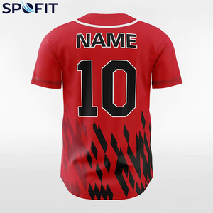 Camiseta de Béisbol Personalizada 2026 de Alta Calidad, Transpirable, de Secado Rápido, 100% Poliéster, Uniforme de Equipo con Logotipo, Nombre y Número Personalizados - Product Image 3