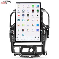 Autoradio Android 14 AuCar 17,2'' avec écran Tesla, GPS et navigation pour Chevrolet Silverado GMC Sierra 2019-2025 avec boutons LED