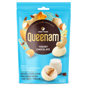 Dragées au chocolat OEM/ODM, vente en gros directe du fabricant, HALAL, enrobées de chocolat au yaourt, amandes, noix de cajou, noix de macadamia, 150g - Product Image 1