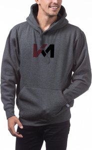 Sudadera con Capucha Lisa de Forro Polar Unisex al por Mayor, Sudadera con Capucha Negra para Hombre - Product Image 3