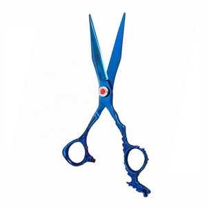 Best Manufacturer <strong>Dragon</strong> <strong>Handle</strong> <strong>Scissor</strong> for Barber Set | <strong>Dragon</strong> <strong>Handle</strong> Barber <strong>Scissors</strong> Left Hand German Stainless Steel - Product Image 6