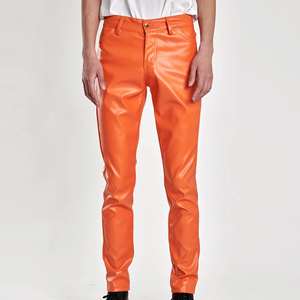 กางเกงหนังผู้ชายขายดี ผลิตจากโรงงาน เอวสูง น้ำหนักเบา ขายส่ง คุณภาพสูง ระบายอากาศได้ดี กันน้ำ - Product Image 3