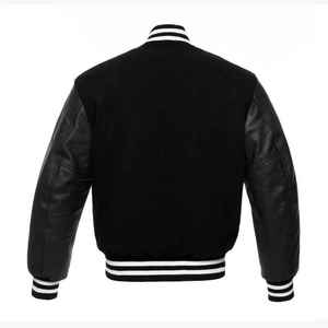 Causal Wear Slim Fit Bomber Fashionable Varsity Jacket <b>Men</b> Pakistan Manufacture Motorcycle Racing Vintage Varsity Jacket - Product Image 3
