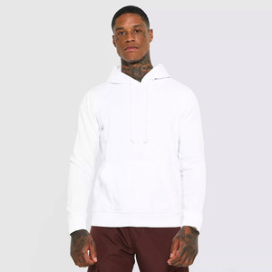 Premium Quality Custom Logo Manufactures Regular Fitted New Arrival Raglan Sleeves Bulk Wholesale Gym <b>Workout</b> <b>Hoodies</b> For Mens - Product Image 2