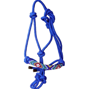High Strength Customizable Leather Horse <b>Halter</b> Rope <b>Halter</b> with Riding Feature Comfortable RSI Brand - Product Image 1