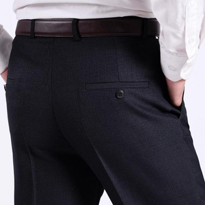 Nouvelle Collection – Pantalon Habillé Homme 100% Coton Coupe Droite Légère et Ajustée – Qualité Supérieure, Confort Optimal – Prise en Charge OEM - Product Image 4