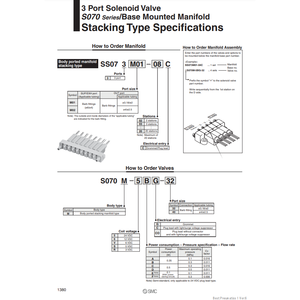 ชิ้นส่วนนิวเมติก S070M-6DG-32ร่วมด้วย SMC - Product Image 2