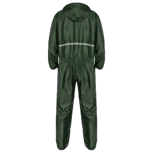 Combinaison de pluie imperméable verte pour homme, manches longues, polyester, une pièce, toutes saisons, vêtements d'extérieur, qualité supérieure - Product Image 2