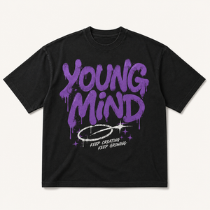 เสื้อยืดโอเวอร์ไซส์ลายกราฟิกสุดเทรนดี้ ผ้าฝ้าย 100% พิมพ์ลายสไตล์วินเทจ สตรีทแวร์ เนื้อผ้าหนา ทรงยูนิเซ็กส์ สไตล์โกธิค สำหรับผู้ชายและผู้หญิง - Product Image 3