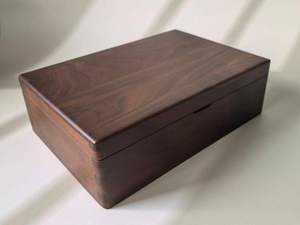 Boîte à bijoux en bois faite à la main avec couvercle, conteneur de rangement décoratif moderne et exquis pour la maison, le bureau, les cadeaux, les mariages, les fêtes, le Ramadan - Product Image 5