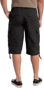 Short cargo messager ceinturé en Cordura pour homme - Tailles régulières et grandes tailles - Product Image 4