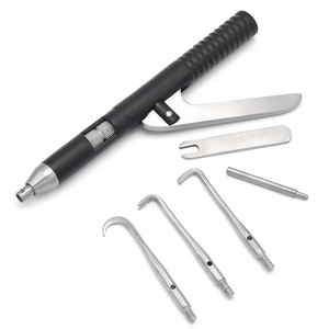 Pistola Manual de Alta Calidad para Remover Coronas de Acero Inoxidable, 4 Accesorios Reutilizables, Instrumentos Dentales Clase I - Product Image 3