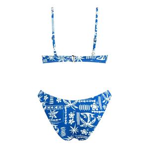 Maillot de bain OEM, bikini, vêtements de plage, maillot de bain sexy personnalisé pour femme, ensemble de maillots de bain push-up pour femmes, imprimé, spandex/nylon, protection UV - Product Image 2