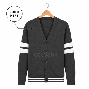 Nouveau cardigan en maille à boutonnage simple avec logo personnalisé Cosh International pour sororité, petit pull, veste pour femme - Product Image 1