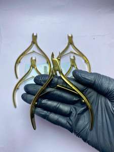 Juego de Cortaúñas de Lujo de Primera Calidad, Color Dorado, Hoja Afilada, Recorte de Precisión, Acero Inoxidable, Herramienta de Manicura para Uñas de Pies y Manos - Product Image 5