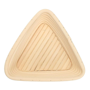 Rattan Banneton Proofing <b>Basket</b>, Triangular <b>Bread</b> Proofing <b>Basket</b>, Rattan Banneton <b>Basket</b> Dough Bowls With Liners From Vietnam - Product Image 3
