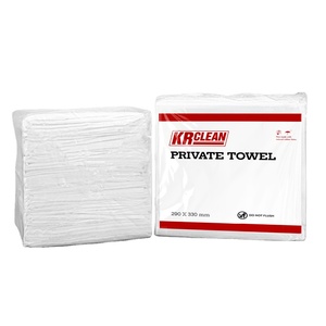 Toallitas Desechables Blancas No Tejidas con Certificación ISO 9001 para Limpieza Krclean XK6 al por Mayor, Paquete de 50/80 Hojas, Toallitas de Vietnam - Product Image 1