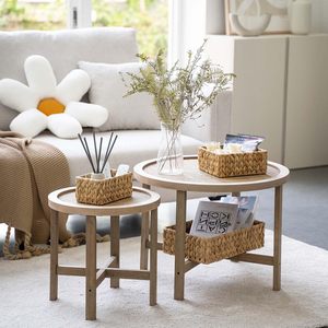 Hot Sale 2026 Natural Water Hyacinth <b>Basket</b> Wicker Eco-Friendly <b>Rectangle</b> Home Laundry Clothes <b>Storage</b> Organization - Product Image 4