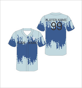 เสื้อเบสบอลแบบกำหนดเอง คอวี แขนสั้น พิมพ์ลายแบบซับลิเมชั่น ผ้าโพลีเอสเตอร์ดูดซับความชื้น สำหรับผู้ใหญ่ทุกเพศ ทุกฤดูกาล พร้อมชื่อทีมและโลโก้ - Product Image 4
