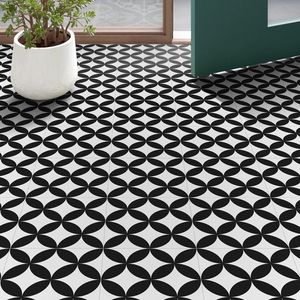 20 Pezzi Piastrelle Autoadesive in PVC 7,9 X 7,9 Pollici, Strisce per Pavimenti Impermeabili e Antiscivolo, Piastrelle Fai-da-Te per Uso Domestico - Product Image 4