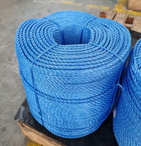 Vente en gros de corde de polypropylène de 6mm 10mm 12mm 14mm 8mm, corde tressée de pp de corde torsadée de pp de 3 brins, corde de Danline de l'usine du Vietnam - Product Image 2