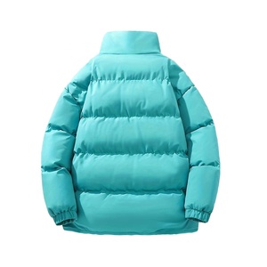 Chaqueta Acolchada de Invierno para Hombre, Estilo Moderno, con Logotipo Personalizado, Diseño ODM, con Capucha y Bolsillos, Tejido de Burbujas - Product Image 2