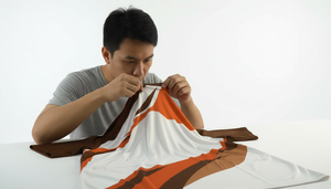 Wholesale <b>Men</b> Sports T Shirt Polyester Breathable Quick Dry Custom Print Athletic T Shirt - Product Image 5