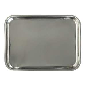 Bandeja de Buffet Rectangular de Acero Inoxidable de Grado Comercial, Plateada, para Servir en Eventos y Catering - Product Image 2