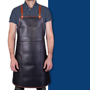 Unisex Polyamide <b>Work</b> Coverall <b>Waterproof</b> Adjustable Straps Multi Pocket Heavy Duty Kitchen Workshop BBQ Carpenter Chef Apron - Product Image 3