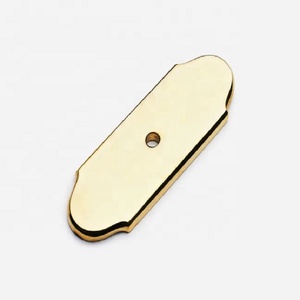 Luxury Brushed Brass Packplate Furniture Hardware Cabinet Hampton design Durable <b>Gold</b> Finished <b>Kitchen</b> Bathroom Drawer Dining - Product Image 4