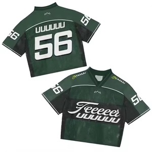 T-shirt unisexe imprimé pour homme, grande taille, col en V, manches courtes, coupe ample, en jersey de polyester de haute qualité, avec logo, personnalisable par sublimation - Product Image 5