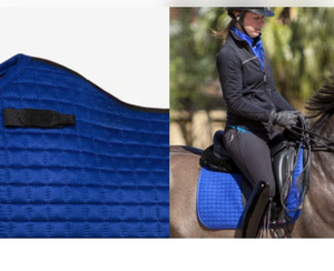 Almohadilla para Silla de Montar de Doma Clásica al por Mayor OEM |   Manta de Silla de Montar Cuadrada Acolchada para Equitación |   Almohadilla Transpirable para Montar a Caballo, Venta al Por Mayor OEM - Product Image 4