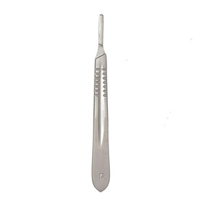 Lames de scalpel Premium 500 + 1 manche de scalpel – Outils de coupe pour chirurgie, dermaplaning, taxidermie, arts et artisanat, podologie - Product Image 3