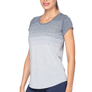T-shirt en coton à col rond pour femmes, manches courtes, doux, respirant, décontracté, tendance, vente en gros, fabricant - Product Image 6