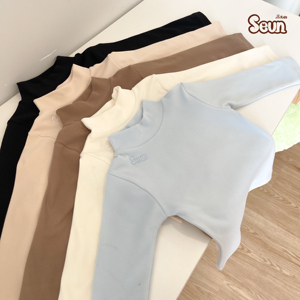 Camiseta Térmica Gruesa para Niños, Cuello Alto de 4 cm, Ropa de Invierno Suave y Cálida, Fabricante de Vietnam - Product Image 4