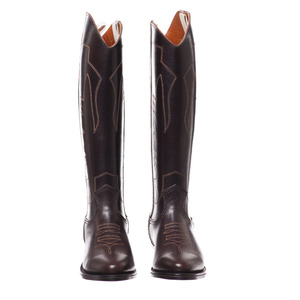 Botas Largas de Montar a Caballo para Hombre, de Cuero Auténtico, Cómodas, Transpirables, de Alta Calidad, Modelo 2026 - Product Image 4