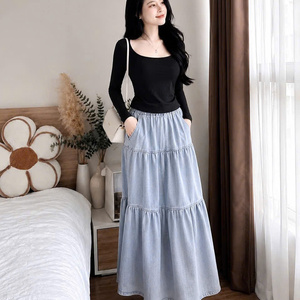 Conjunto de Ropa de Mujer de Dos Piezas, Verano, Casual, Algodón Sólido, Lavable, Ecológico, Cómodo, Corte Ajustado, ODM Personalizado, Largo - Product Image 1