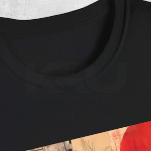 T-shirt en tricot imprimé pour homme, respirant et écologique, avec tissu extensible, séchage rapide et coupe décontractée pour les journées d'été - Product Image 4