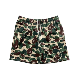 Pantalones Cortos de Baloncesto Personalizados para Hombre, Cintura Media, Malla Transpirable, Secado Rápido, Logotipo Bordado, Entrenamiento Deportivo, Venta al Por Mayor de Fábrica - Product Image 4