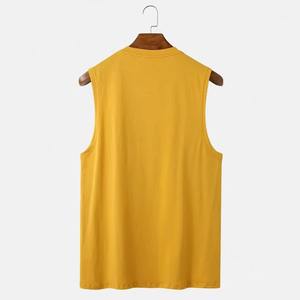 Camiseta sin mangas para hombre de marca privada, chaleco deportivo para culturismo, camiseta negra lisa sin mangas para hombre, camiseta sin mangas para gimnasio - Product Image 2