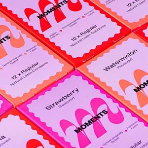 Premium Organic Lif Lab Vitamin Condom Boxes Custom Printed Coated Paper Silver Foil Rectangle <b>Cardboard</b> Mailers Eco Friendly - Product Image 1